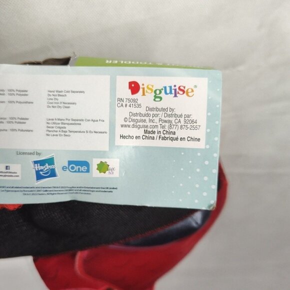 PJ Masks Red Eagle Owl Costume Toddler Girls Boys One Size Fits Most 3D Foam NEW - Picture 8 of 12